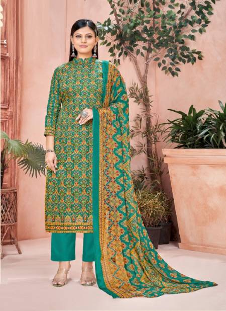 Shanaya By Harshit Printed Cotton Dress Material Catalog Catalog